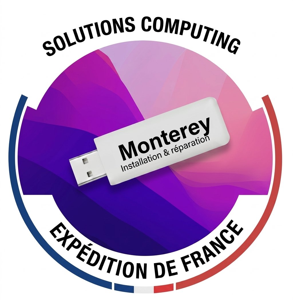 Clé USB Bootable d'Installation & de Réparation macOS 12 Monterey