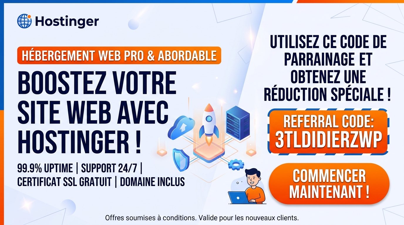 Hébergement Hostinger